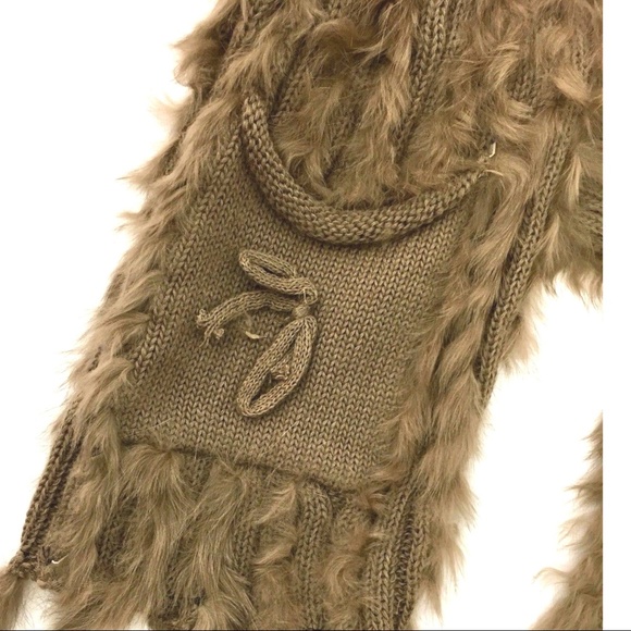 Mischa Barton Aspen Waistcoat Mocha -NWOT - Picture 6 of 7